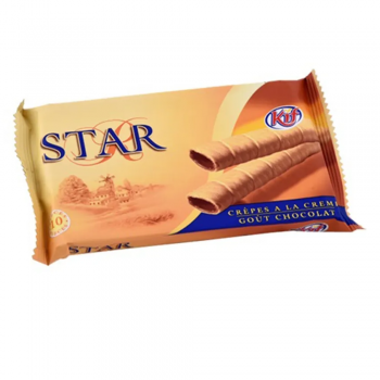 Biscuits cigares chocolat Star 60gr