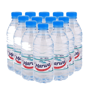 Lot de 12 eau minérale Marwa 0.5 L