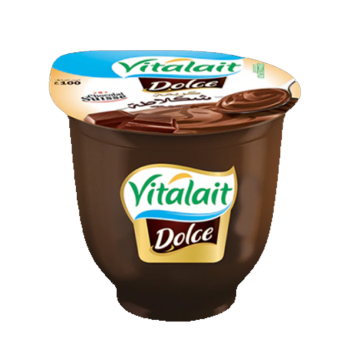 Crème dessert chocolat Vitalait Dolce 100gr
