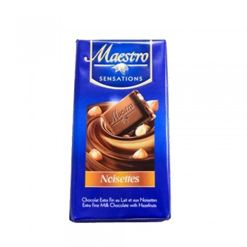 chocolat Maestro Noisettes 90gr