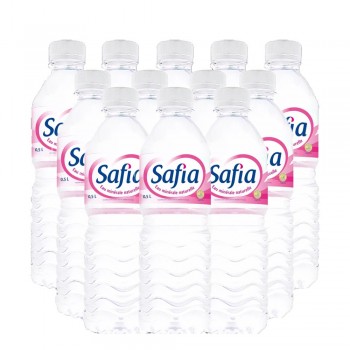 Lot de 12 eau minérale Safia 0.5 l