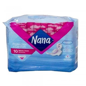 Serviettes hygiéniques maxi normal Nana 10 pièces