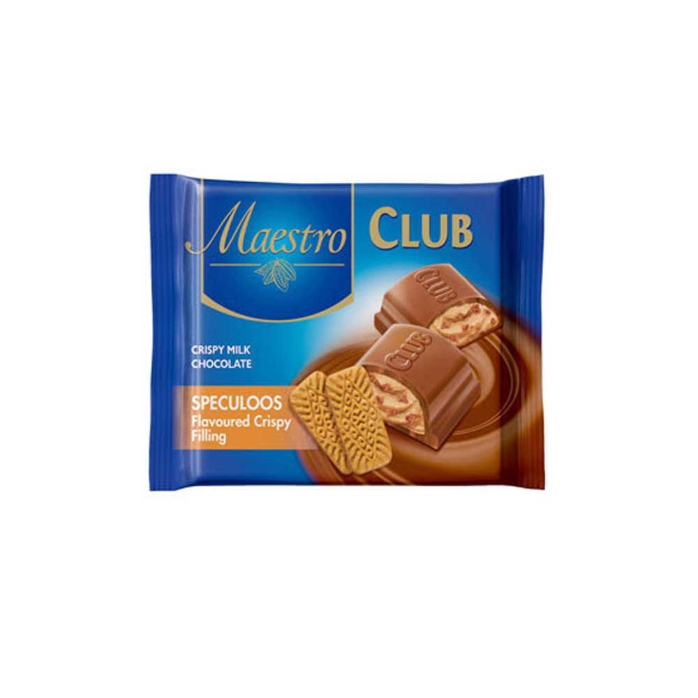 Chocolat spéculose Club maestro 45gr