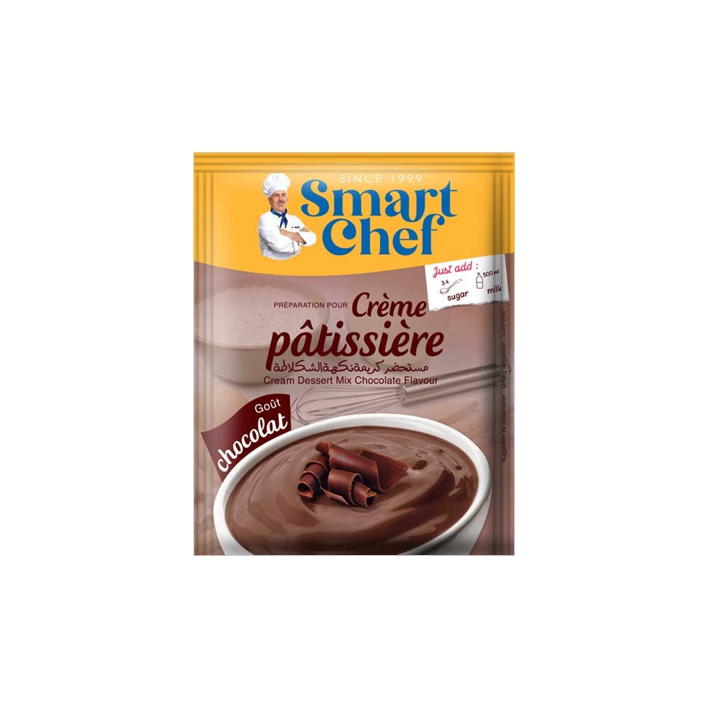 Crème pâtissière chocolat Smart Chef 38 Gr